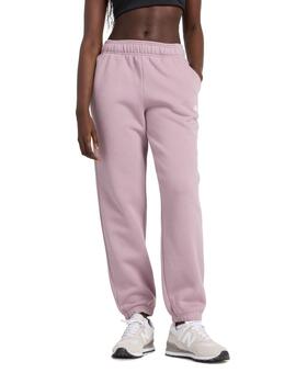 Pantalón New Balance Mujer Sport Ess Fleece Jogger Lila