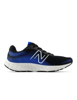 Zapatilla New Balance M 520RW8 Negro y azul para hombre