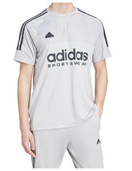 Camiseta Adidas M Tiro Q1 Gris/Negro