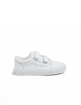 Zapatilla Vans UY Old Skool Tumble Mono Blanco