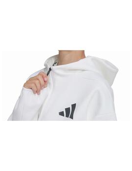 Chaqueta Adidas J Z.N.E.FZ Blanco/Negro