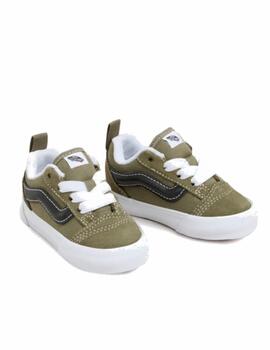 Zapatilla Vans TD Knu Skool Elastic Lace Verde/NG