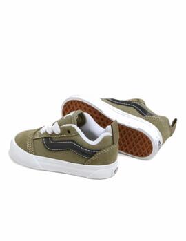 Zapatilla Vans TD Knu Skool Elastic Lace Verde/NG