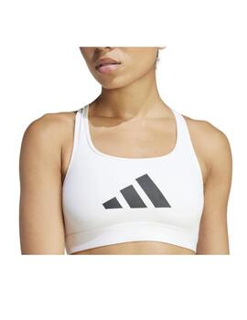 Top Adidas W PWRCT Bra Blanco