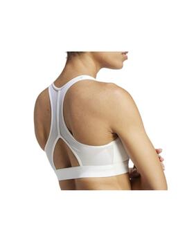 Top Adidas W PWRCT Bra Blanco