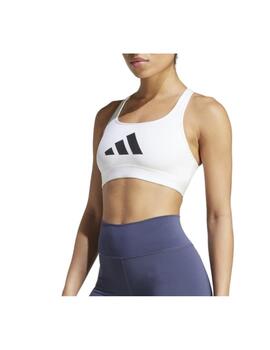 Top Adidas W PWRCT Bra Blanco