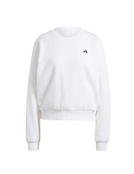 Sudadera Adidas W SL FC Blanco/Negro