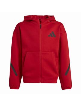 Chaqueta Adidas J Z.N.E.FZ Rojo/Negro