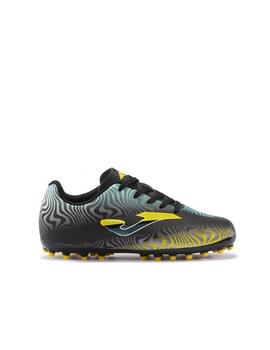 Bota Joma JR Evolution 2401 AG Negro/Amarillo