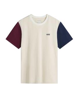 Camiseta Vans WM Colorblock Beige