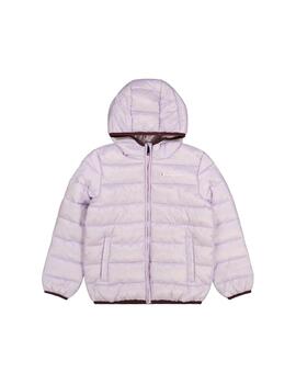 Cazadora Champion K Hooded Malva para niña