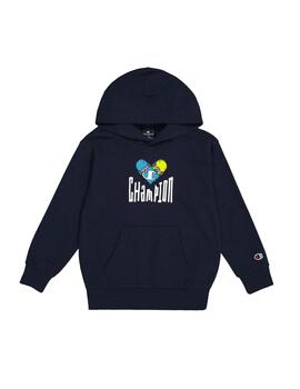 Sudadera Champion B Hooded Azul Marino