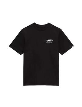 Camiseta Vans K Essential B Negra para niño