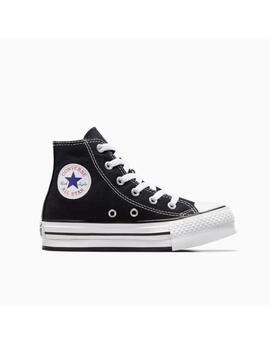 Zapatilla Converse Eva Platform Alta Lona PS Negro