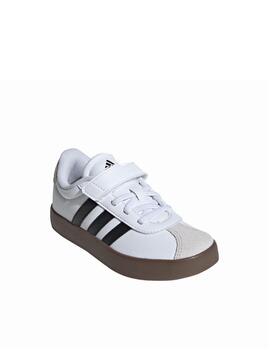 Zapatilla Adidas C VL Court 3.0 EL Blanco/Negro