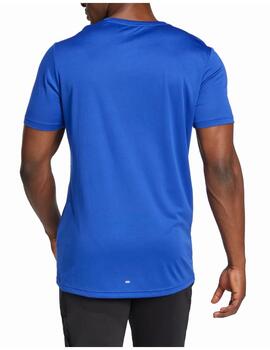 Camiseta Adidas M Run It Royal/Rosa