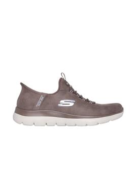 Zapatilla Skechers W Summits Slip-Ins BRN