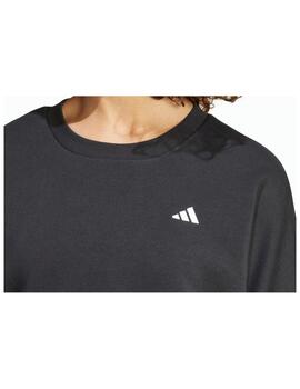 Sudadera Adidas W SL FC Negro/Blanco