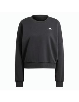 Sudadera Adidas W SL FC Negro/Blanco