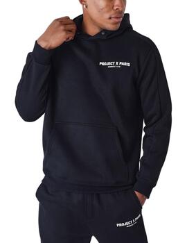 Sudadera Project X Paris Club Hoodie BKCC negra para hombre