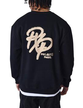 Sudadera Project X París Graphic BK para hombre negro