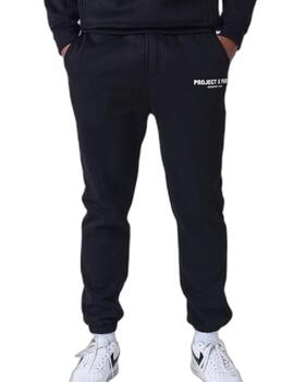 Pantalón Project X Paris Jogging Club BKCC para hombre negro