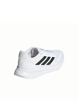 Zapatilla Adidas J RunFalcon 5 Blanco/Negro