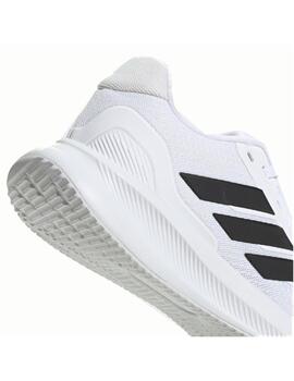 Zapatilla Adidas J RunFalcon 5 Blanco/Negro