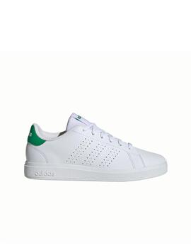 Zapatilla Adidas J Advantage Base 2.0 Blanco/Verde