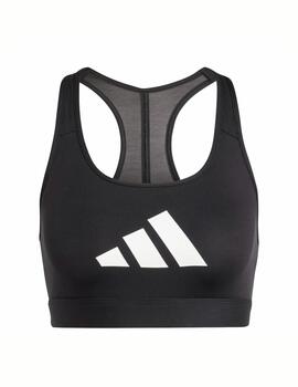 Top Adidas W PWRCT BL BRA Negro/Blanco