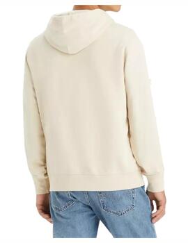 Sudadera Levis M Original HM Hoodie Beige