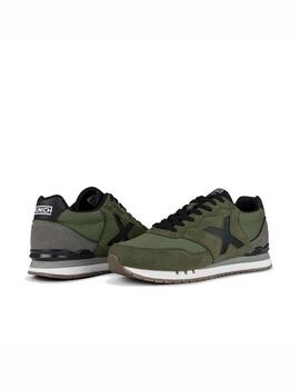 Zapatilla Munich M Dash 229 Verde/Negra