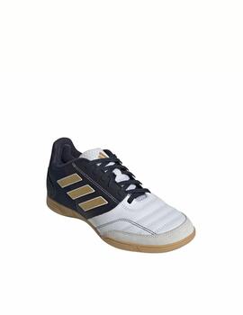 Bota Adidas J Top Sala Competition Blanco/Oro