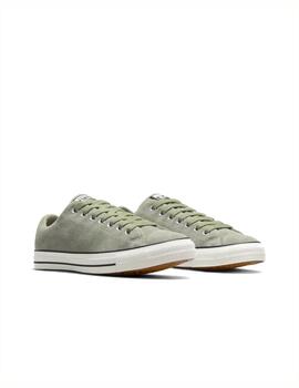 Zapatilla Converse All Star Suede Wide Verde