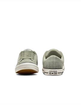 Zapatilla Converse All Star Suede Wide Verde