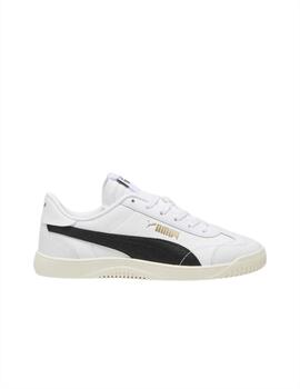 Zapatilla Puma JR Club 5v5 Blanco/Negro