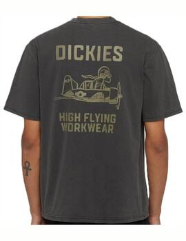 Camiseta Dickies High Flying Workwear Gris