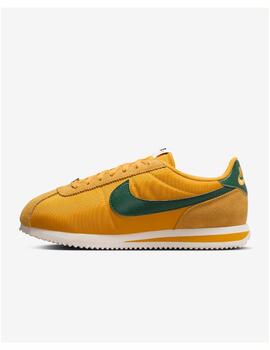 Zapatilla Nike W Cortez Nylon Amarillo/Verde