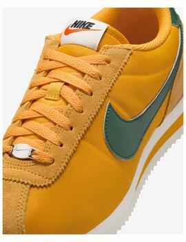 Zapatilla Nike W Cortez Nylon Amarillo/Verde