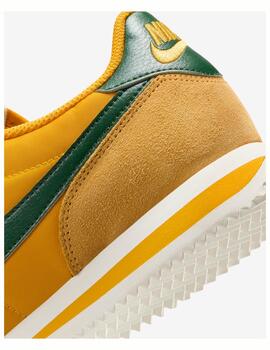 Zapatilla Nike W Cortez Nylon Amarillo/Verde