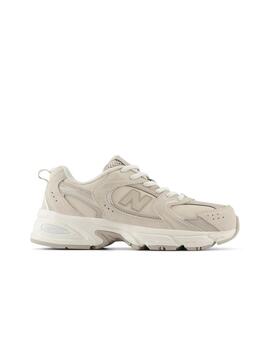 Zapatilla New Balance GS 530 Lea Beige