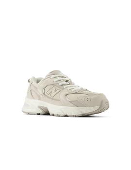 Zapatilla New Balance GS 530 Lea Beige