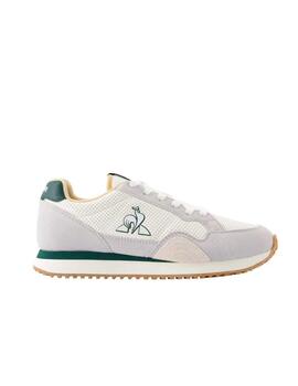 Zapatilla Lecoq Jet Star 2 Blanco y Verde para hombre