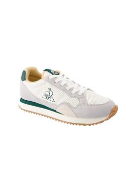 Zapatilla Lecoq Jet Star 2 Blanco y Verde para hombre