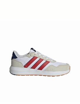 Zapatilla Adidas J Run 60s Blanco/Rojo