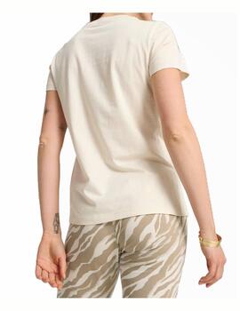 Camiseta Puma W ESS  Animal Beige