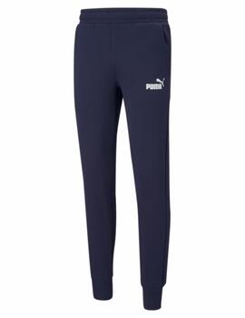 Pantalón Puma M ESS Slim Fleece Marino