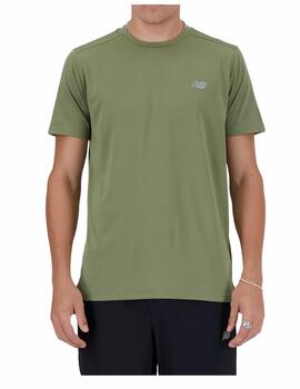 Camiseta NB M Sport Essentials Verde