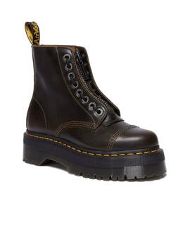 Bota Dr Martens W Sinclair Platform Dark Taupe para mujer