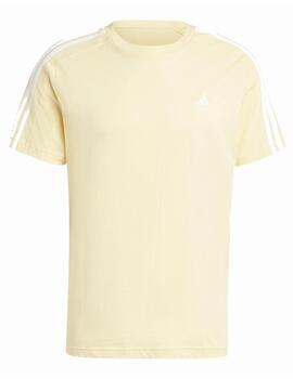 Camiseta Adidas M 3S SJ Amarillo/Blanco